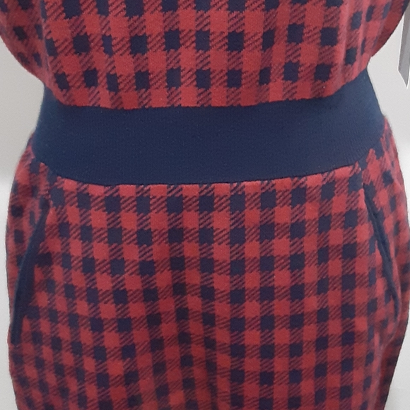 Modcloth red & blue gingham dress - Picture 6 of 16